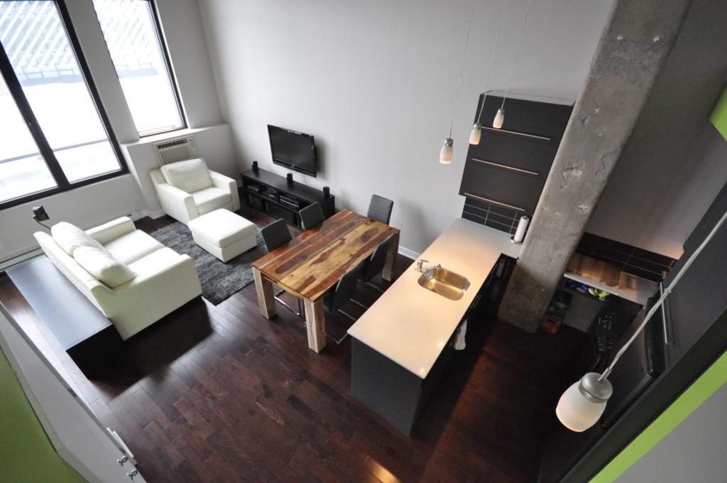 Superbe condo au Loft Imperial avec mezzanine Montreal/CentreVille