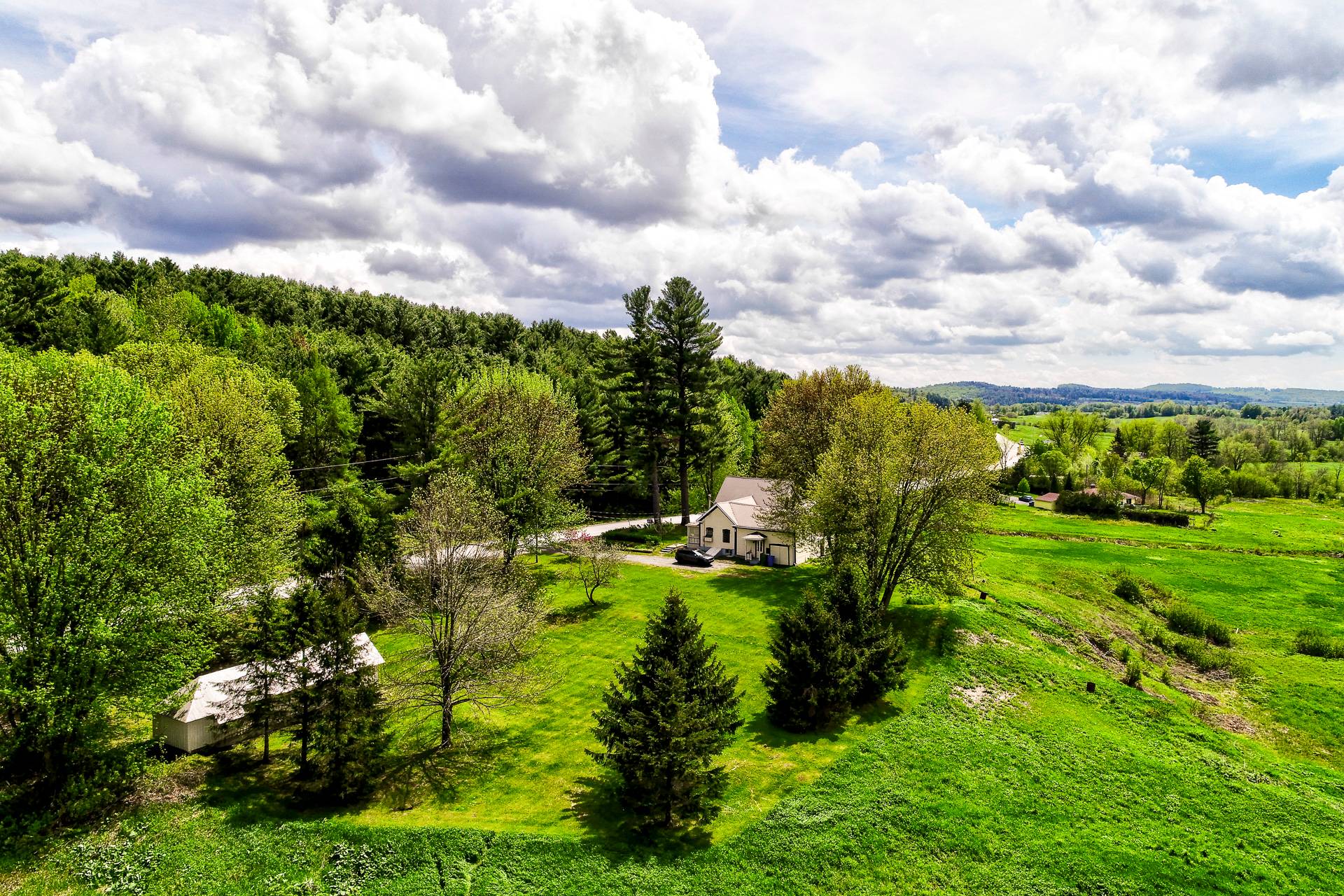 Havre de paix +100 acres proche de la frontière USA Frelighsburg